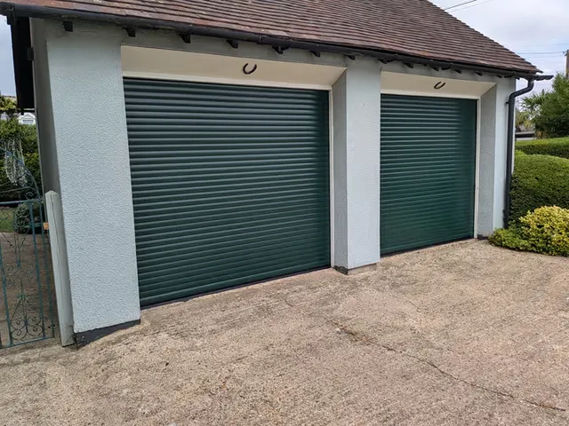 55mm insulated roller garage door installed in Maldon