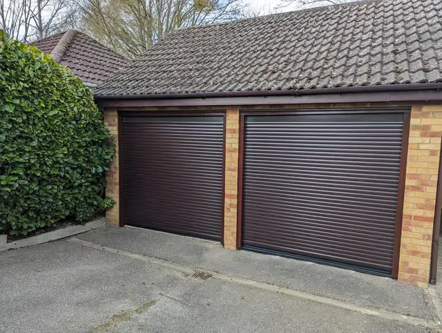 Roller garage doors installed by Rollrite in Maldon
