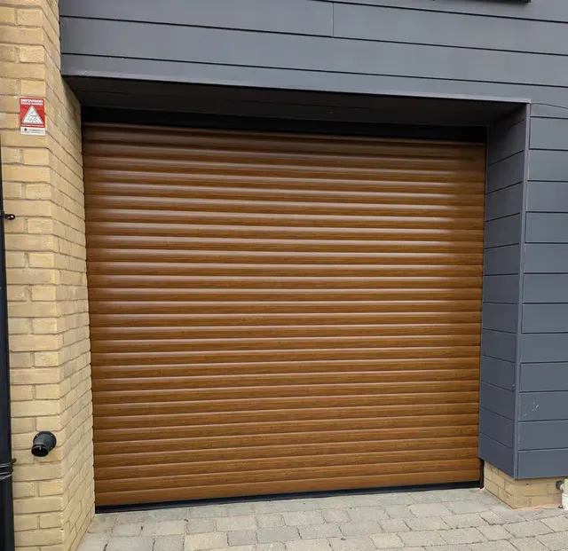 Roller garage door on a property near Billericay