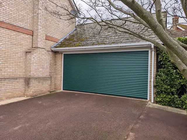 77mm heavy-duty roller garage door installed in Maldon