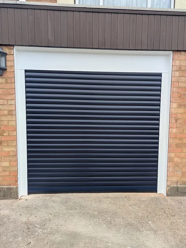 77mm heavy-duty roller garage door installed in Bishop's Stortford