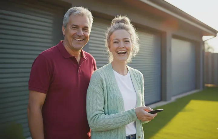 Rollrite professional roller garage door installation in Basildon, Essex