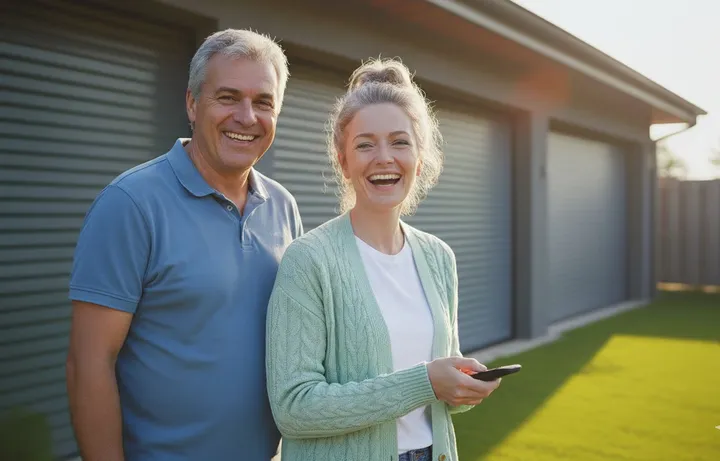 Rollrite professional roller garage door installation in Maldon, Essex